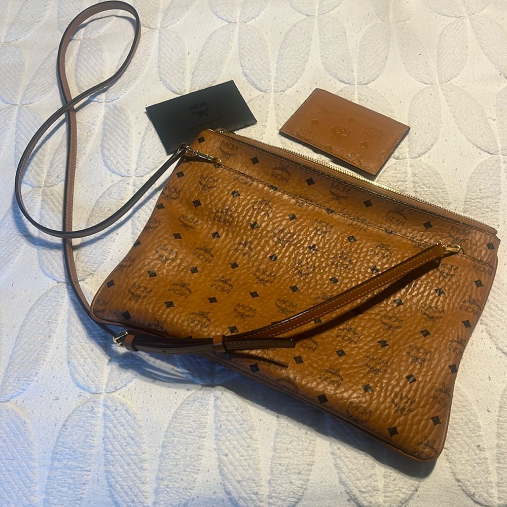 MCM pouch and card holder